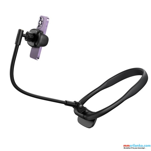 Baseus ComfortJoy Series Neck Phone Holder – Black